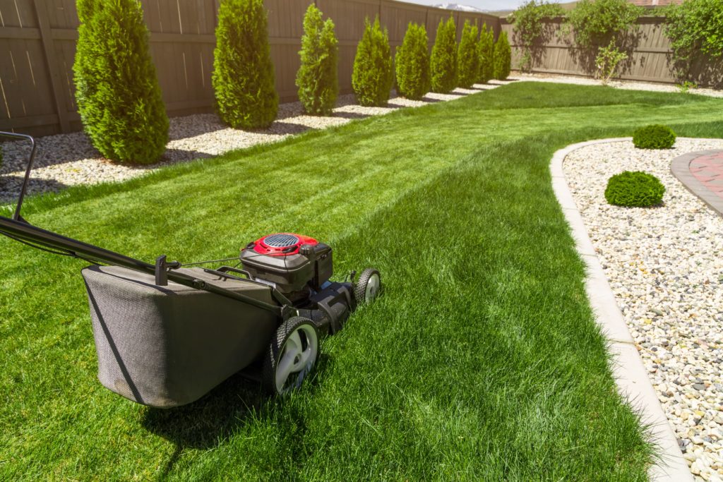 make money during summer mowing