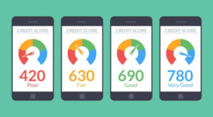 credit score ranges on 4 phones